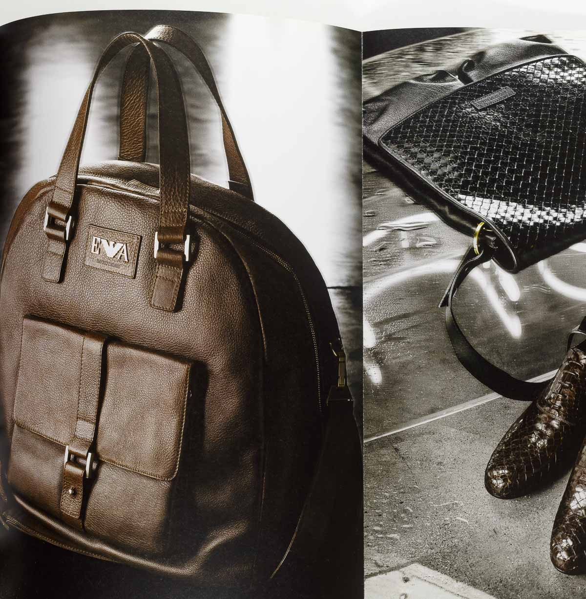 EMPORIO ARMANI Mert & Marcus Lookbook Winter 2008 2009 Matt Loewen