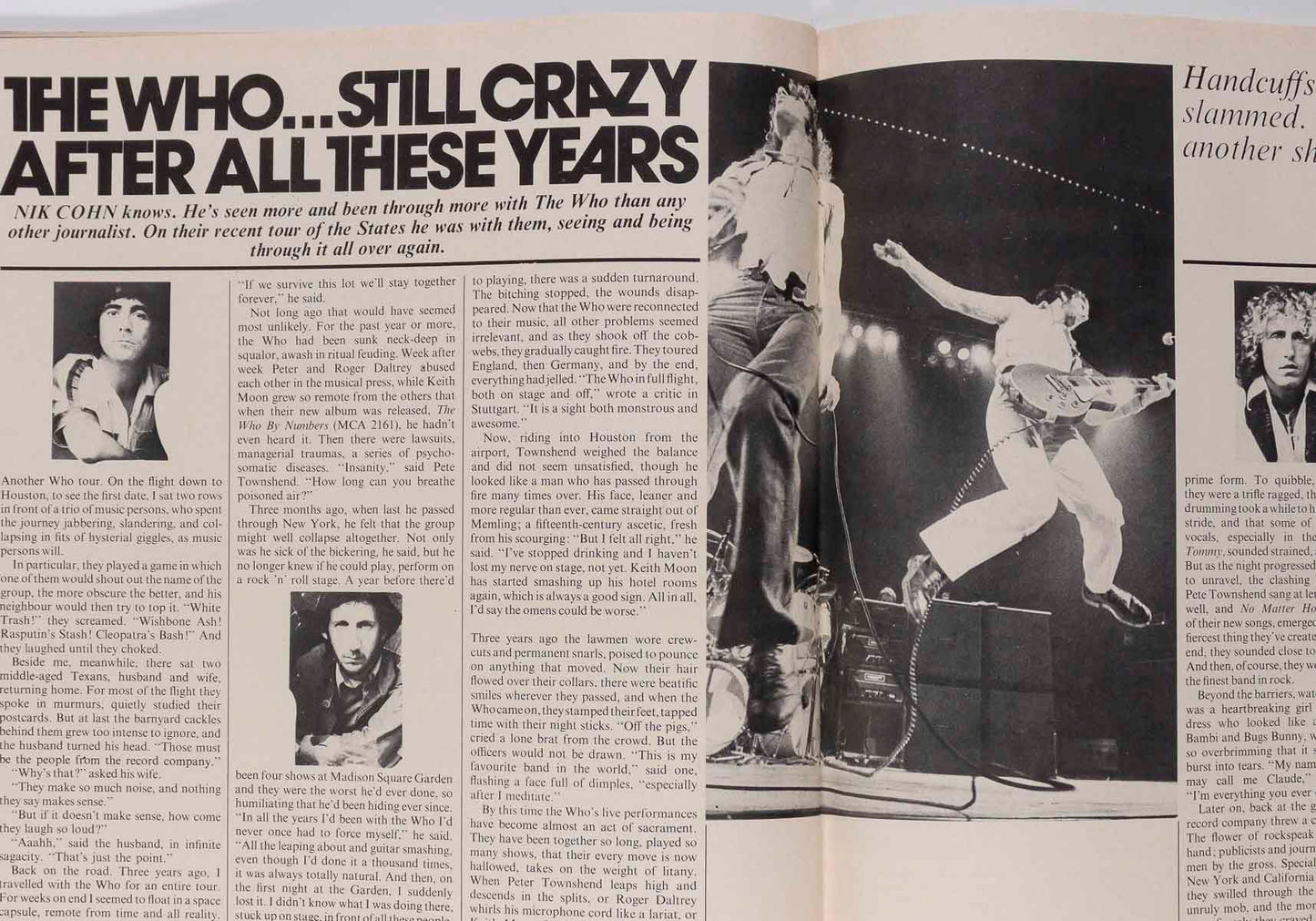 Honey Magazine UK March 1976 The Who David Bowie Man Who Fell To Earth