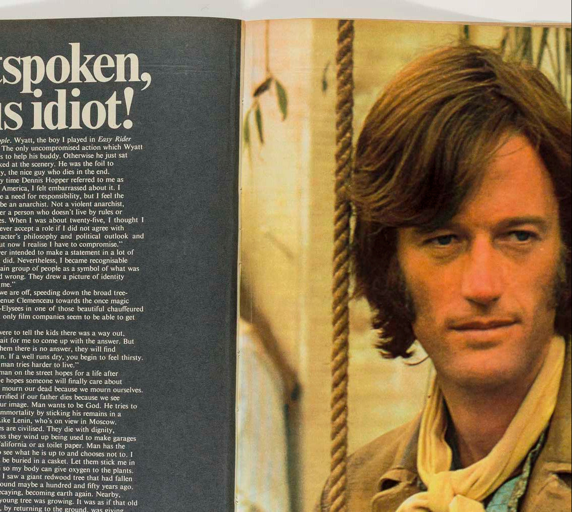 Peter Fonda interview Petticoat Magazine 29th July 1972