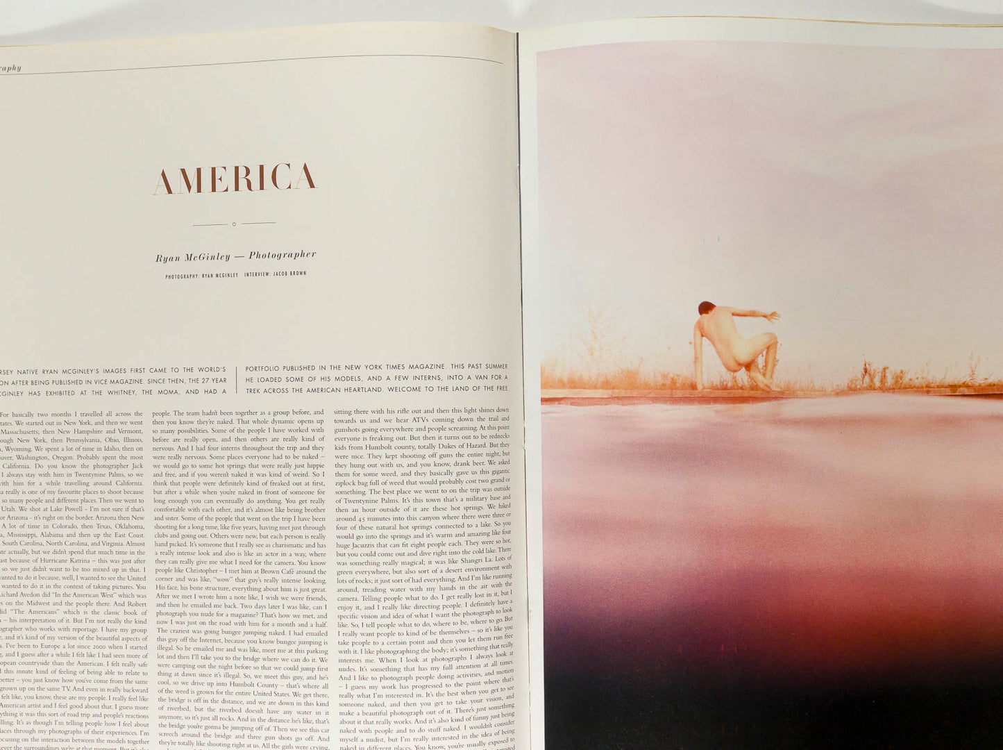 Richard Prince HELMUT BERGER Jean Shrimpton RYAN McGINLEY  Acne Paper magazine 2