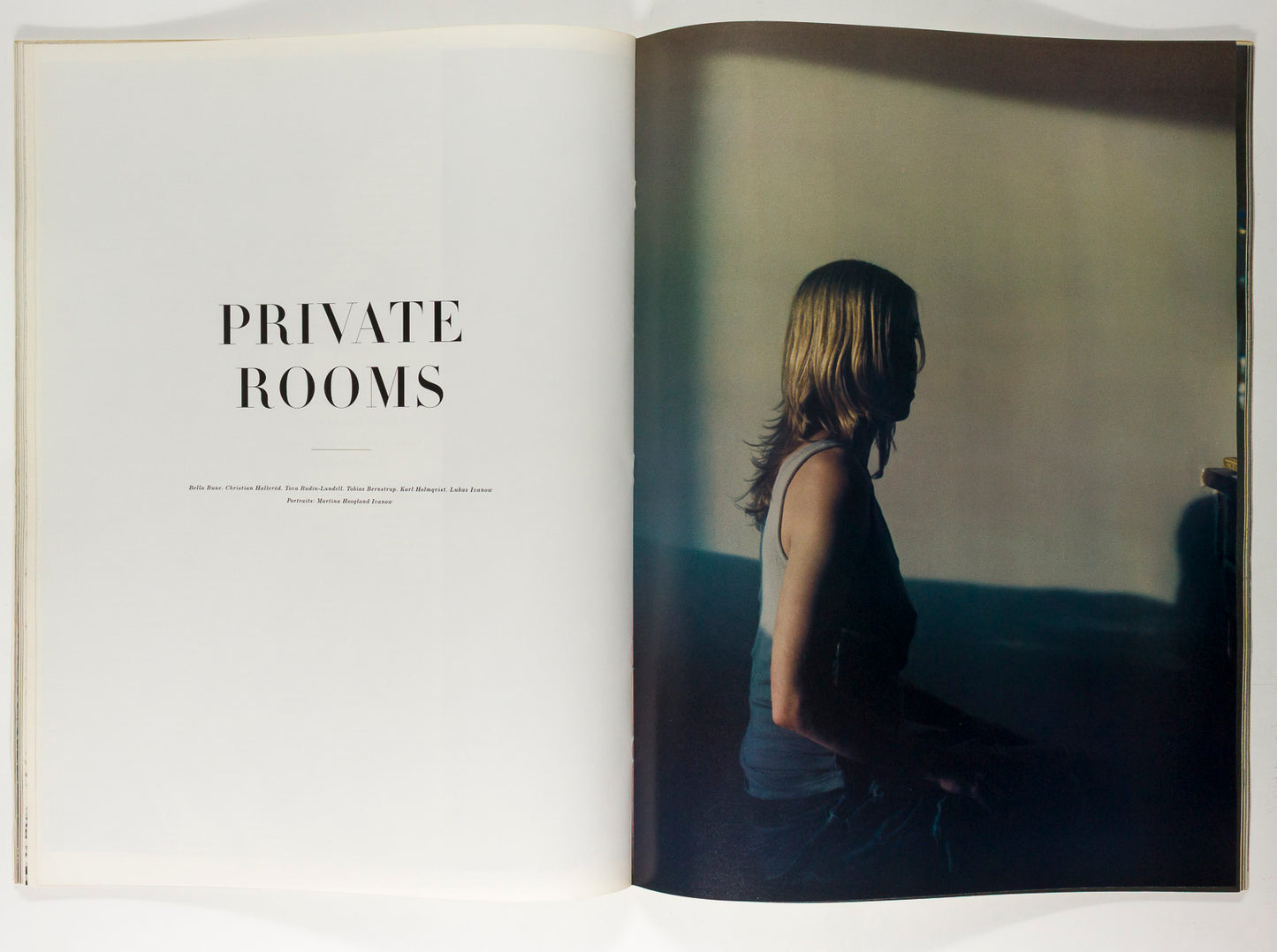 Richard Prince HELMUT BERGER Jean Shrimpton RYAN McGINLEY  Acne Paper magazine 2