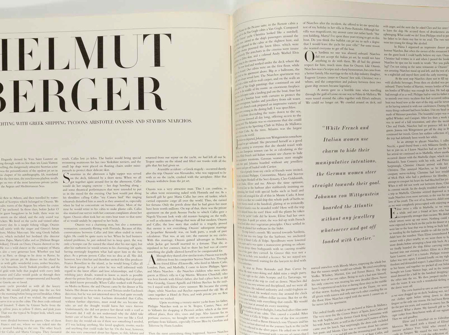 Richard Prince HELMUT BERGER Jean Shrimpton RYAN McGINLEY  Acne Paper magazine 2