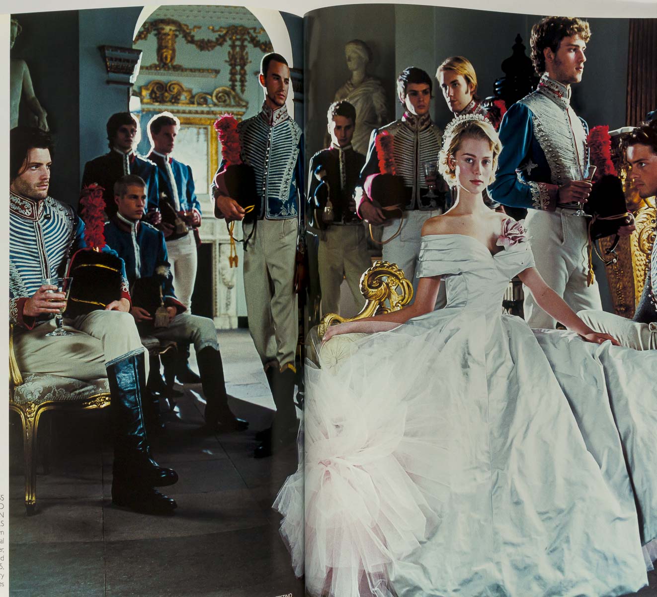 KATE MOSS Royal Salute VOGUE MAGAZINE UK December 2001 Nick Knight