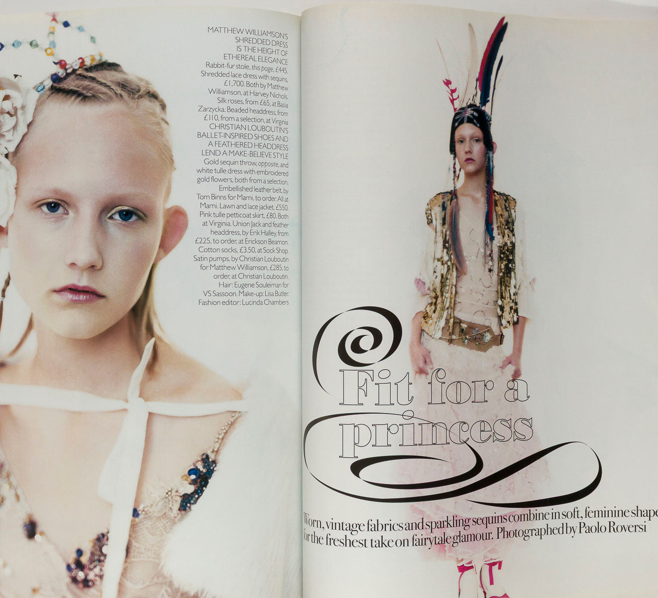 KATE MOSS Royal Salute VOGUE MAGAZINE UK December 2001 Nick Knight