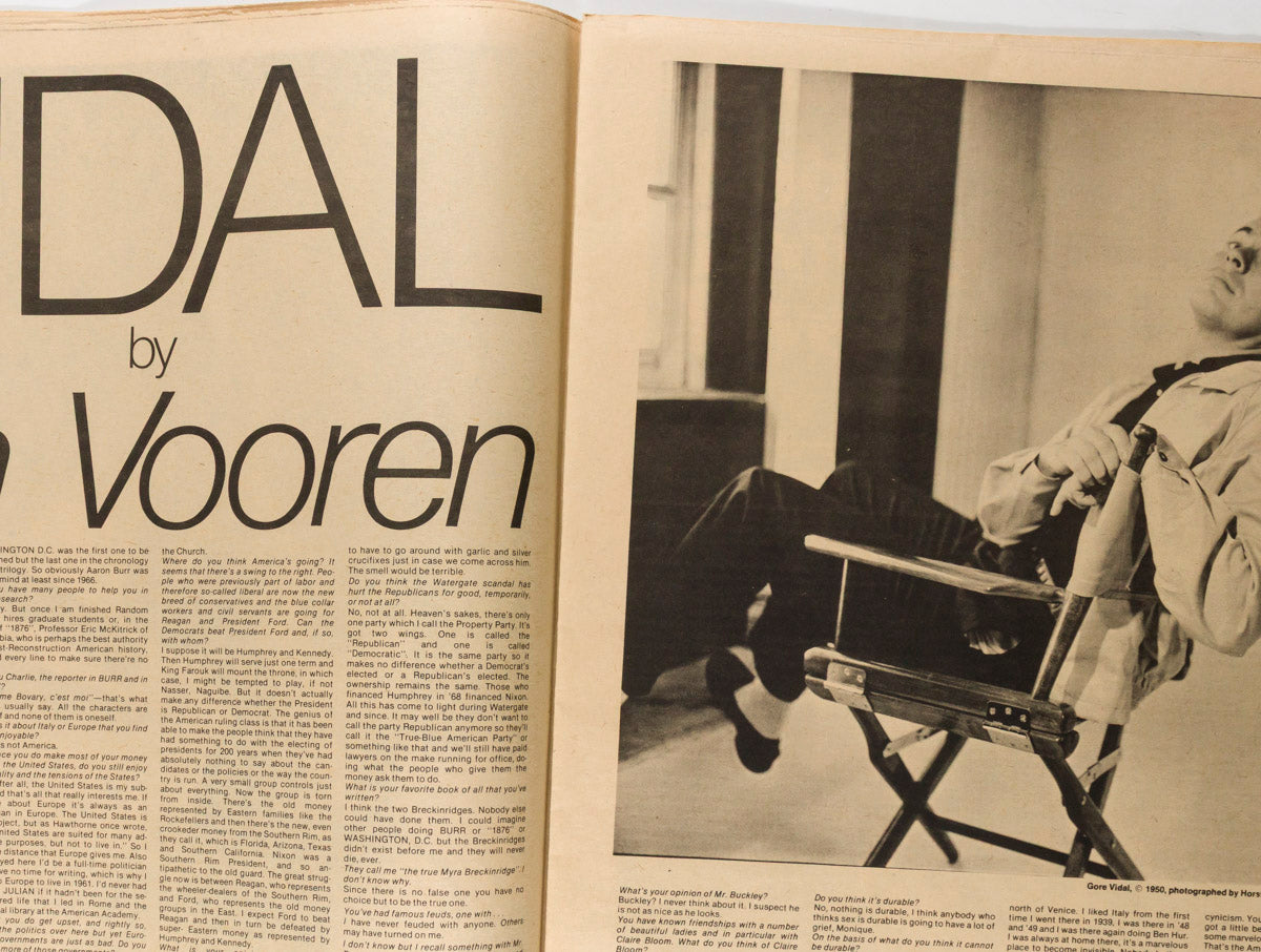 GREY GARDENS Ginger Rogers VICTOR HUGO Interview magazine April 1976