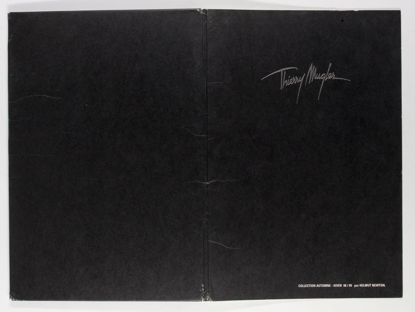 HELMUT NEWTON prints THIERRY MUGLER Winter 1998 1999 lookbook MONACO