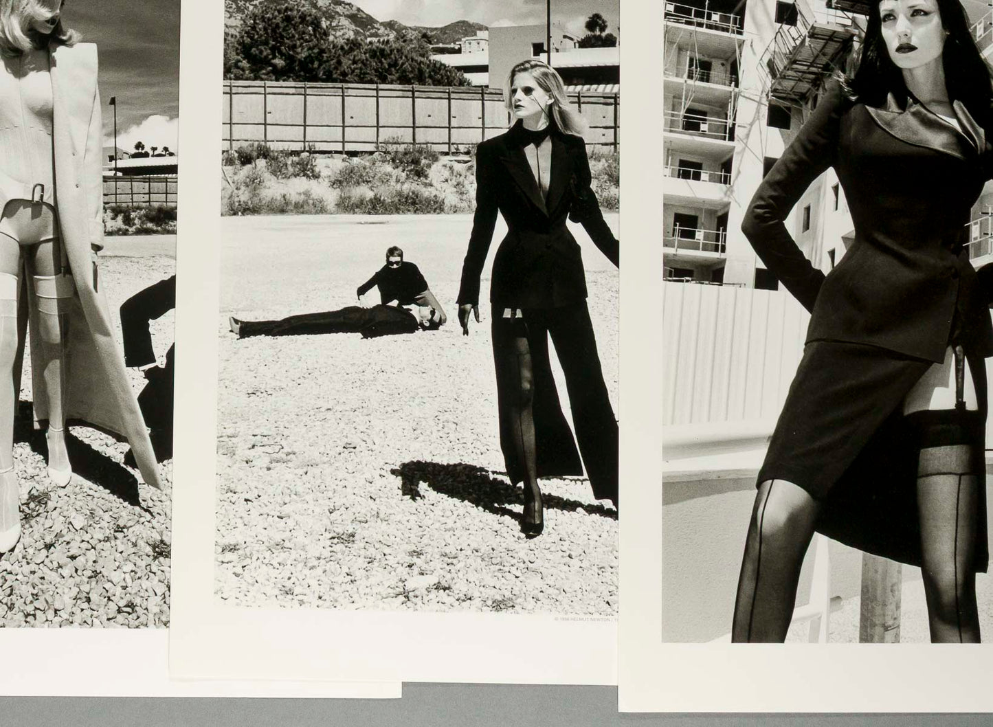 HELMUT NEWTON prints THIERRY MUGLER Winter 1998 1999 lookbook MONACO