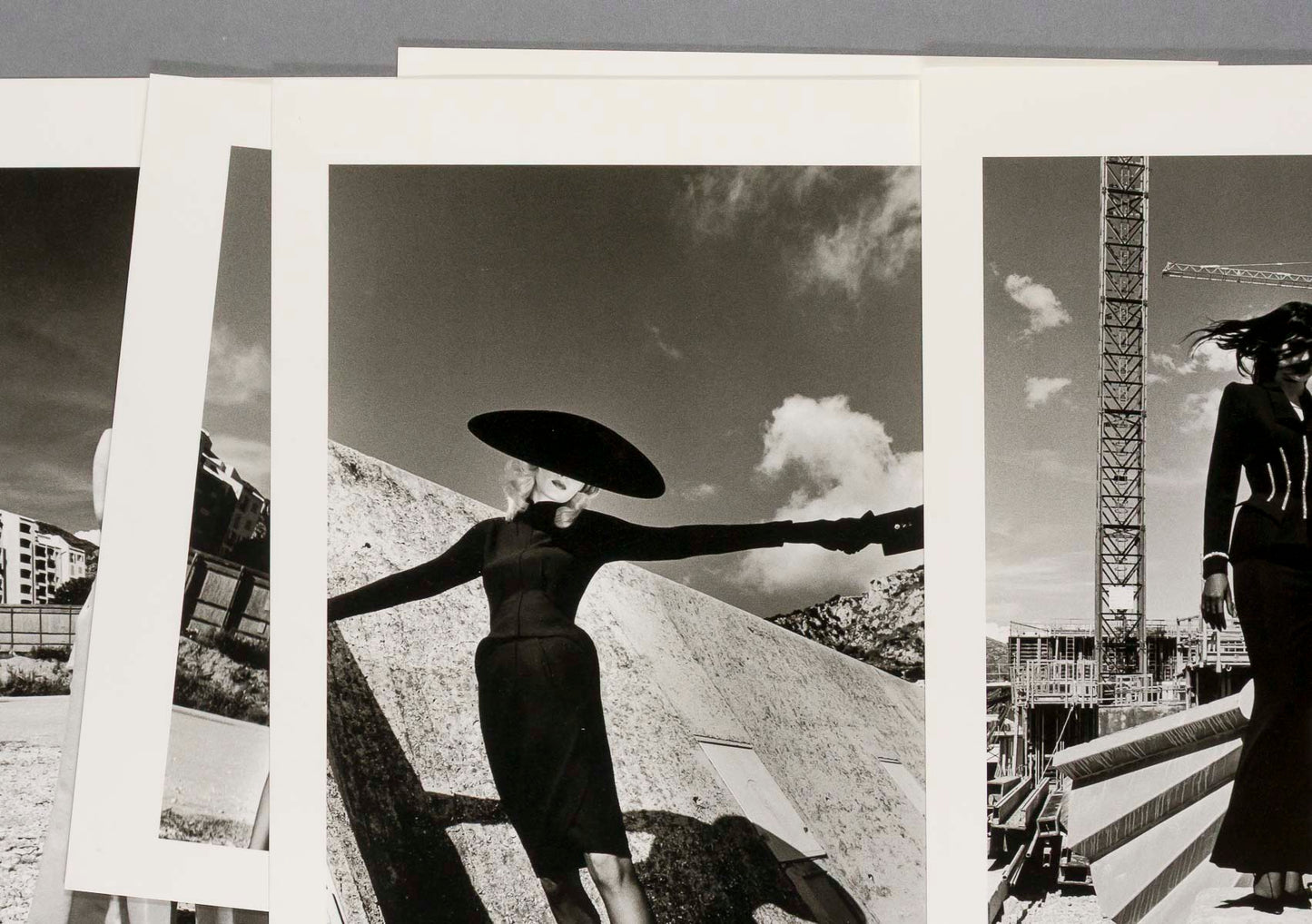 HELMUT NEWTON prints THIERRY MUGLER Winter 1998 1999 lookbook MONACO