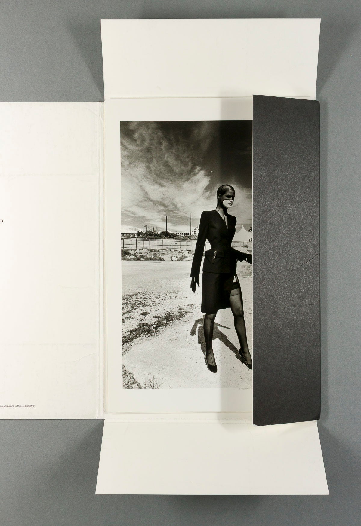 HELMUT NEWTON prints THIERRY MUGLER Winter 1998 1999 lookbook MONACO