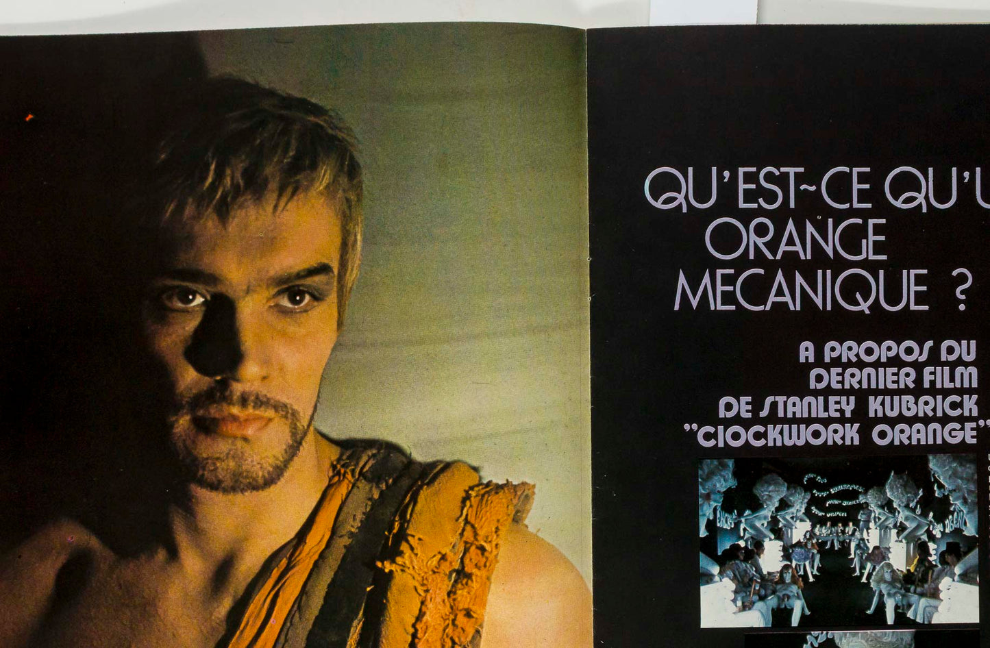 Donna Jordan JANE FORTH Warhol A Clockwork Orange Had magazine 1972