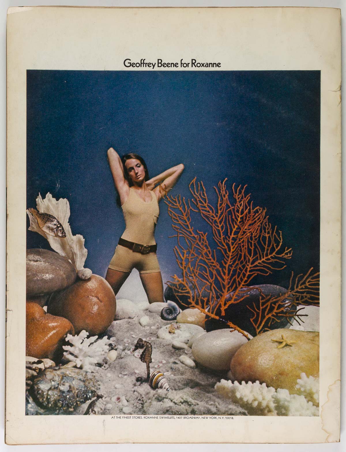 Fashion Streaks Alberto Rizzo HARPER'S BAZAAR magazine January 1970