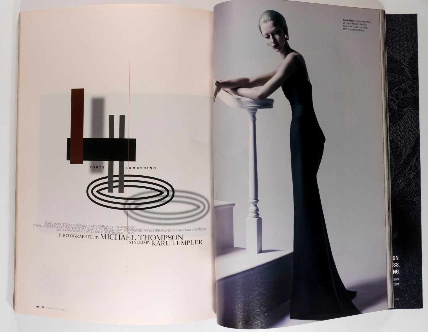 Victoria and David Beckham Steven Klein Doutzen Kroes W Magazine August 2007