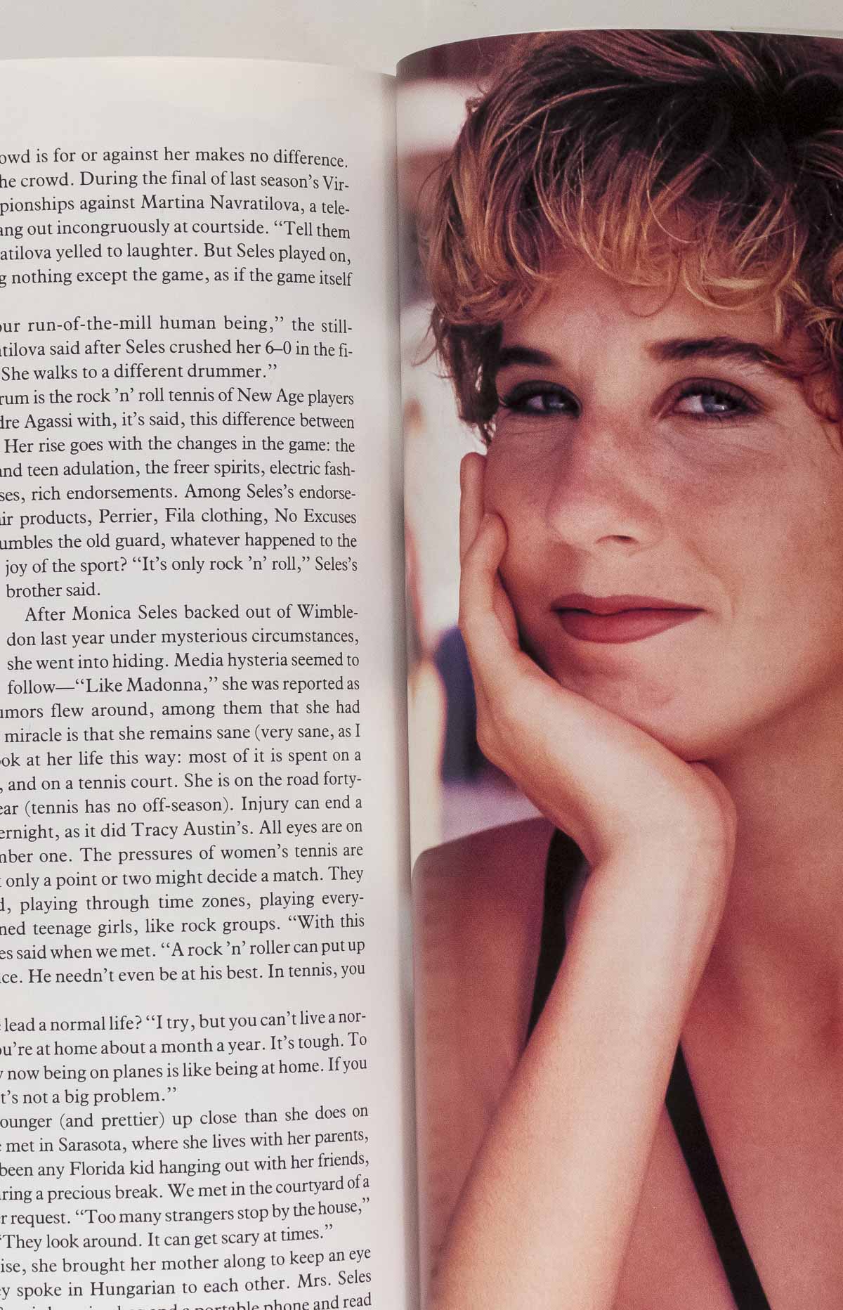 Claudia Schiffer NAOMI CAMPBELL Johnny Depp BRUCE WEBER VOGUE Jun 1992