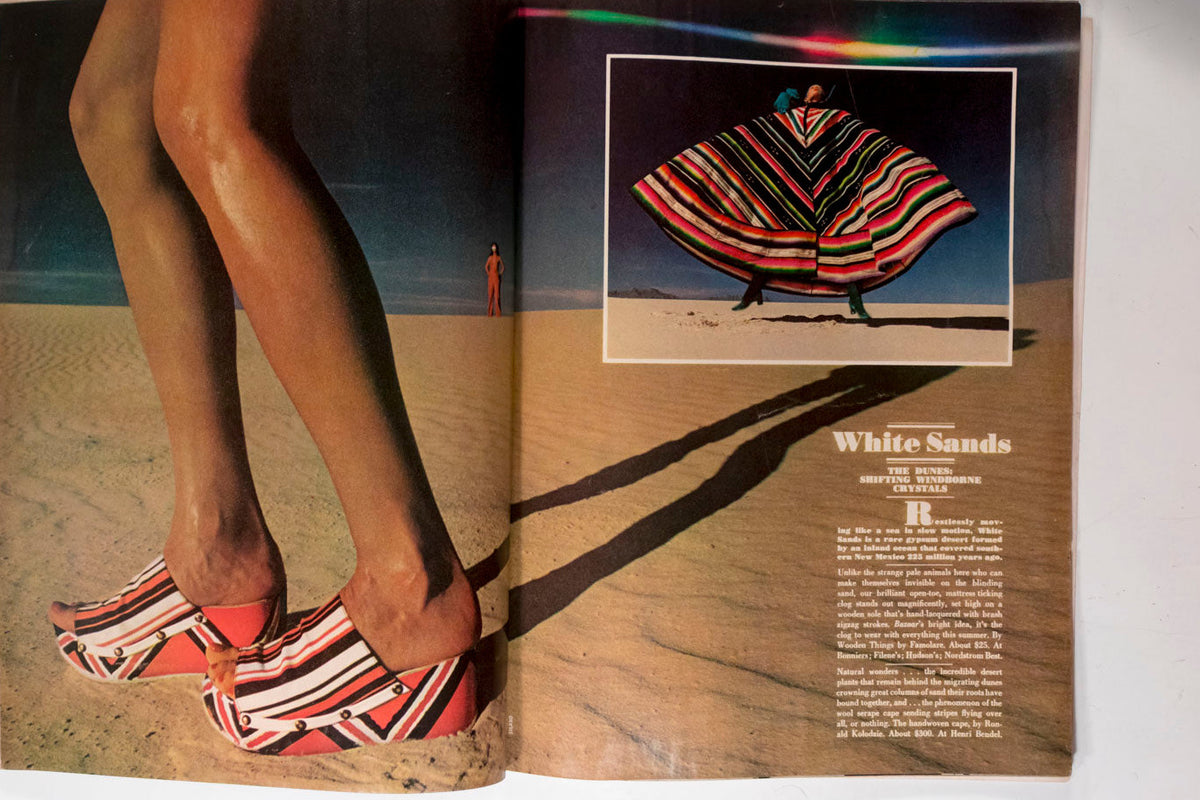 Marisa Berenson HALSTON Elsa Peretti HIRO Harper's Bazaar magazine May 1972 vtg (Copy)