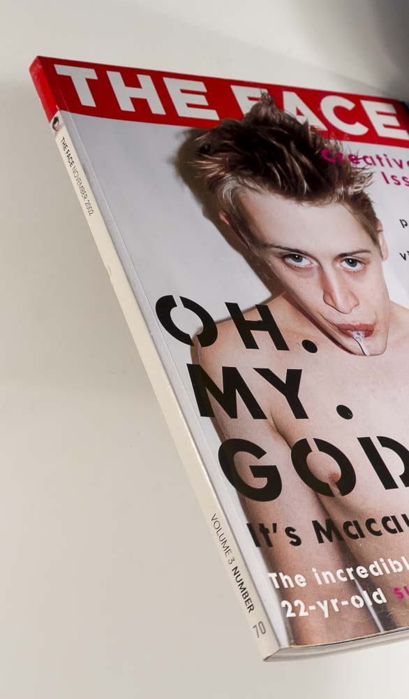 Macaulay Culkin ANNE V Jamie Bochert JUSTIN TIMBERLAKE THE FACE November 2002