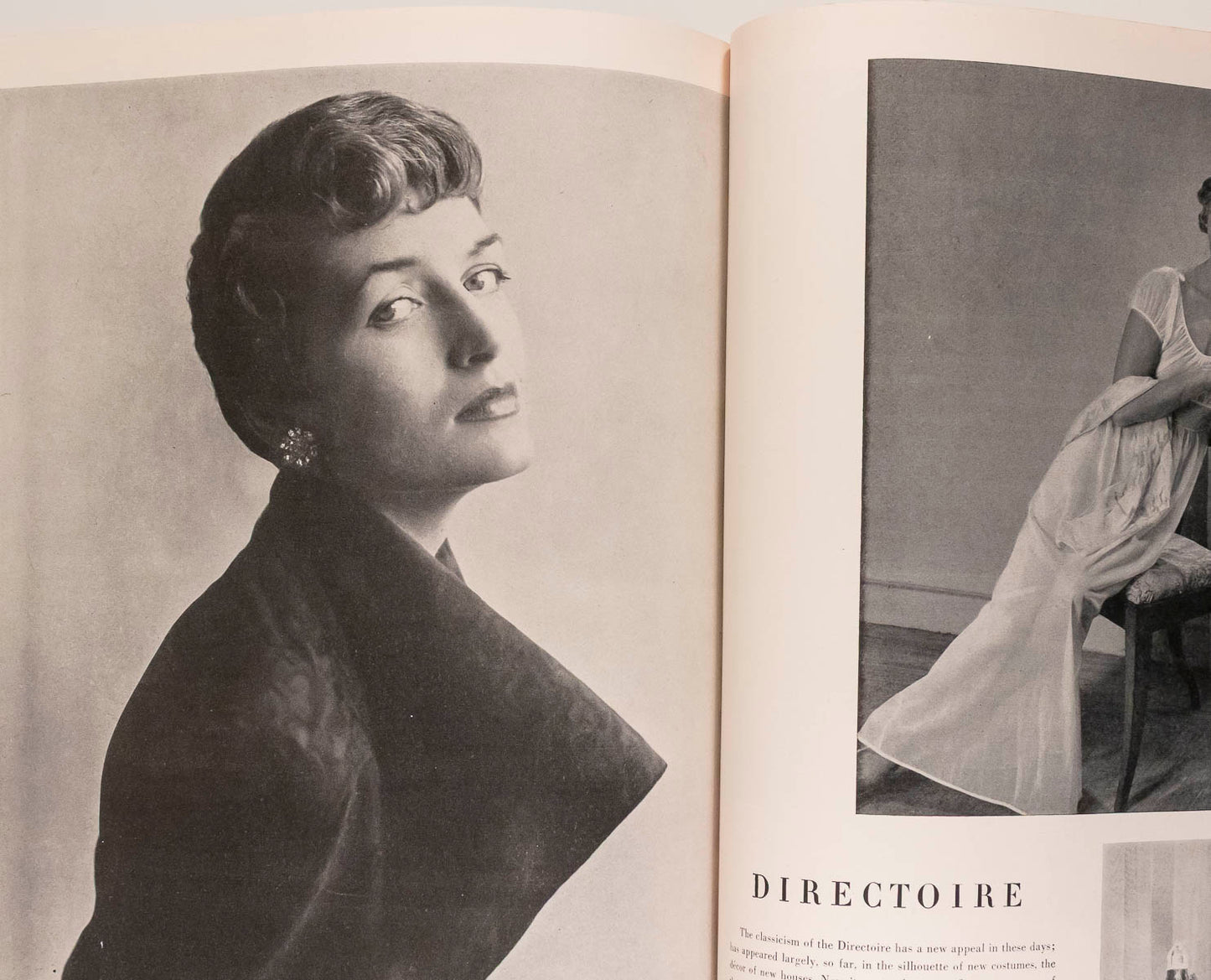 US VOGUE magazine December 1948 Eugene Berman MARY KESSELL Resort Fashions