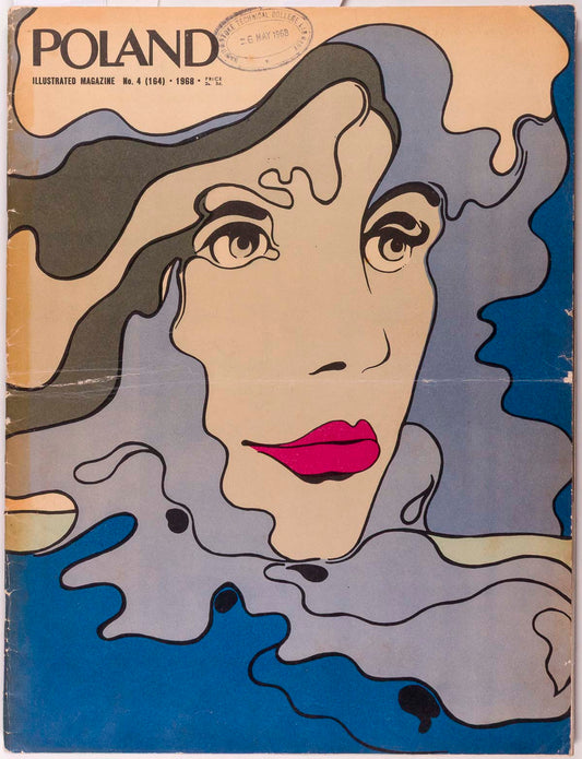 POLAND April 1968 No 164 Illustrated Magazine Roman Cieslewicz