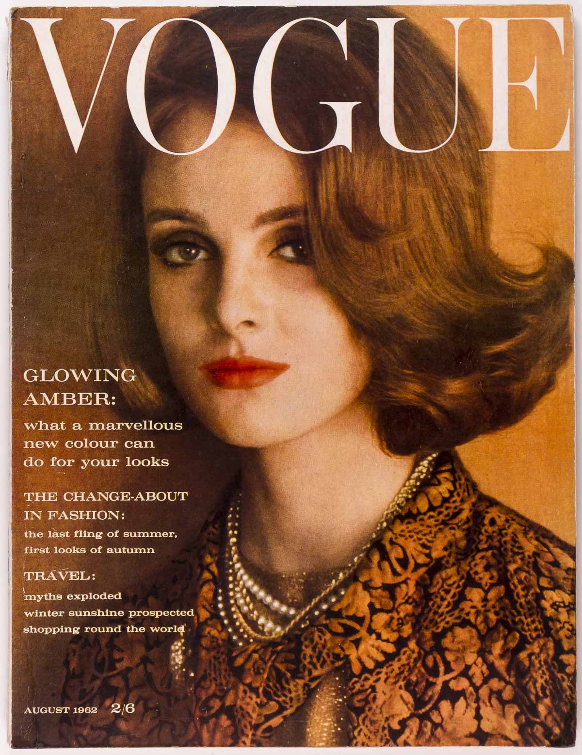 Grace Coddington AMBER Helmut Newton LEONIDE MASSINE VOGUE August 1962
