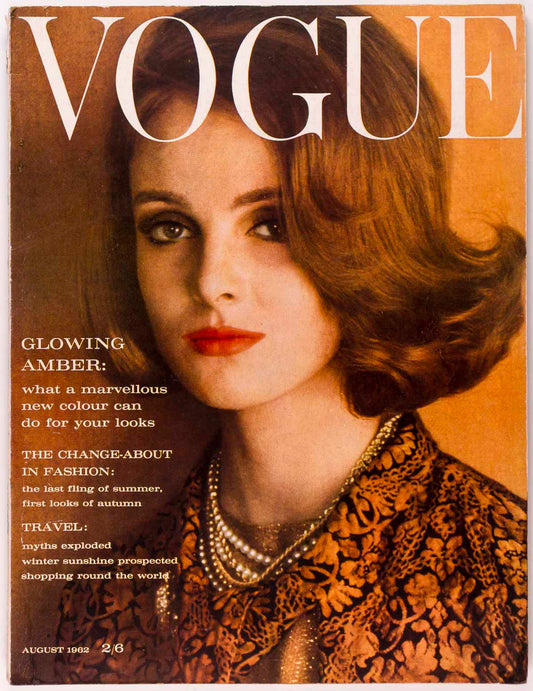 Grace Coddington AMBER Helmut Newton LEONIDE MASSINE VOGUE August 1962