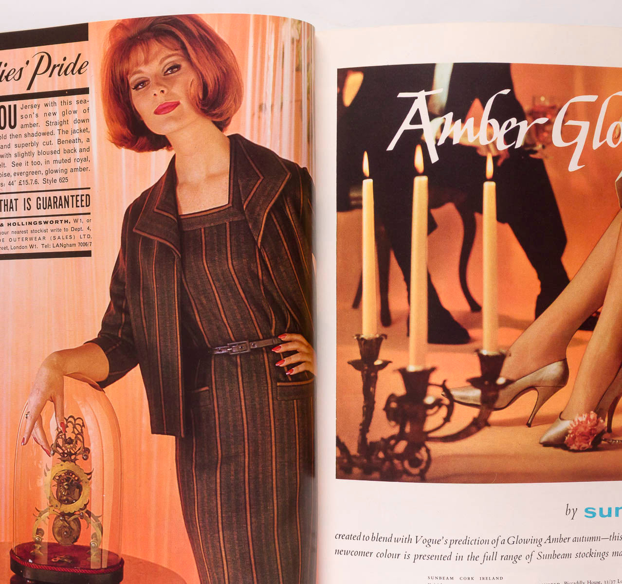 Grace Coddington AMBER Helmut Newton LEONIDE MASSINE VOGUE August 1962