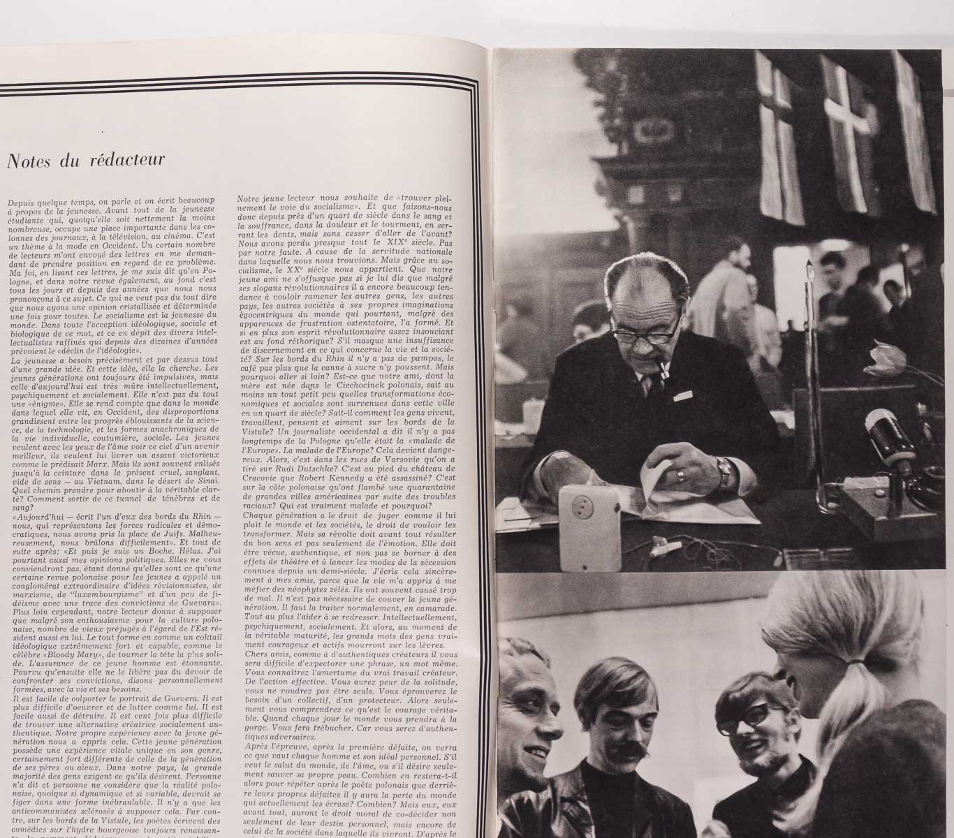 La POLAGNE Poland magazine Wladyslaw Brykczynski September 1968