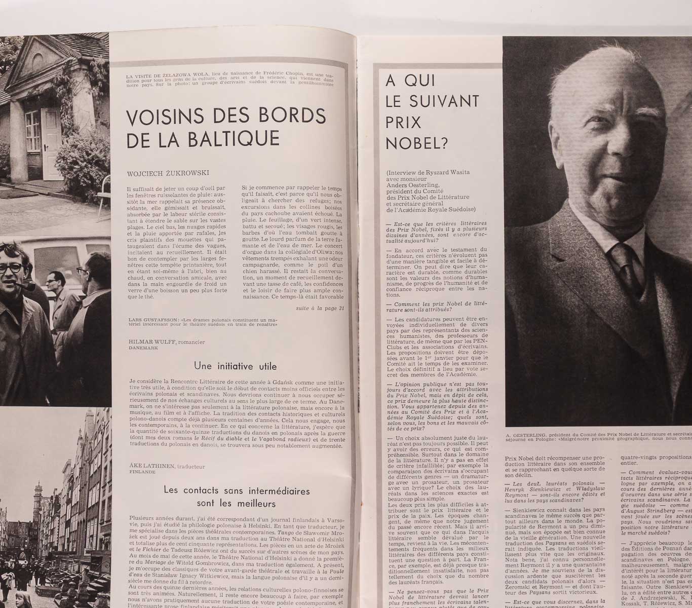 La POLAGNE Poland magazine Wladyslaw Brykczynski September 1968