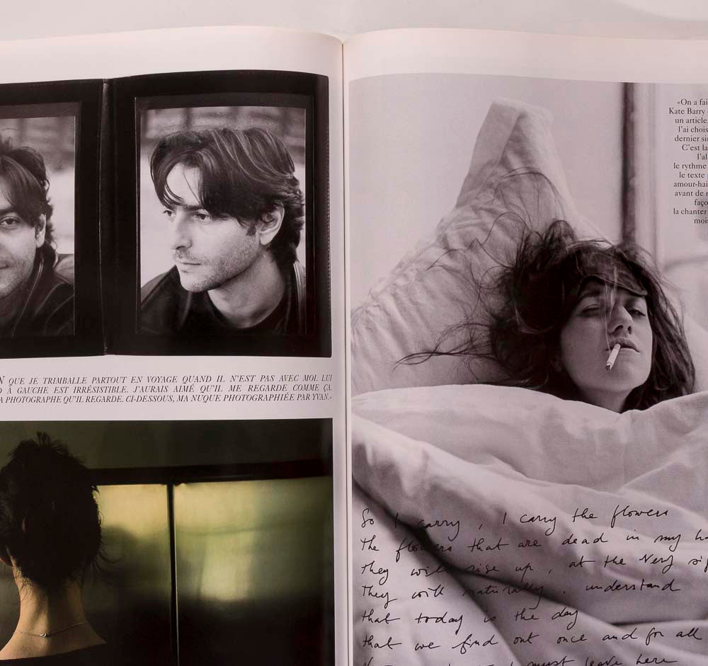 CHARLOTTE GAINSBOURG guest editor PARIS VOGUE December 2007 Craig McDean FRANCE