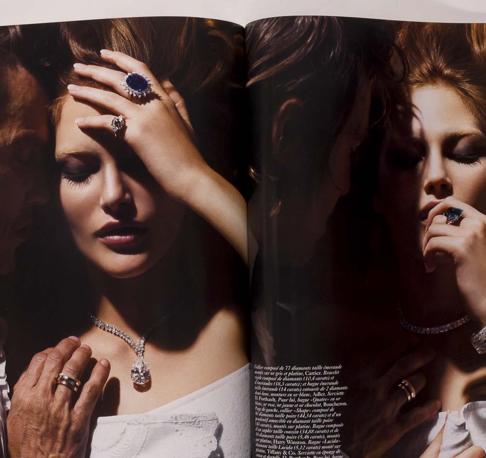 CHARLOTTE GAINSBOURG guest editor PARIS VOGUE December 2007 Craig McDean FRANCE