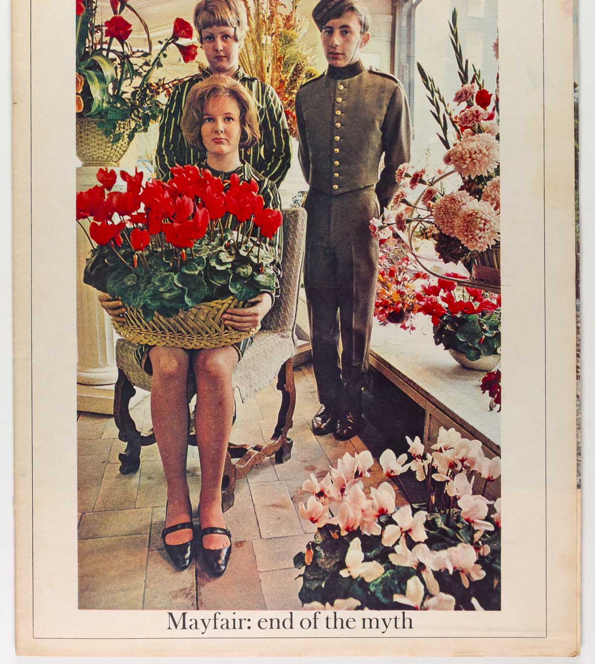 Fleur Cowles 60's MAYFAIR David Montgomery SUNDAY TIMES magazine