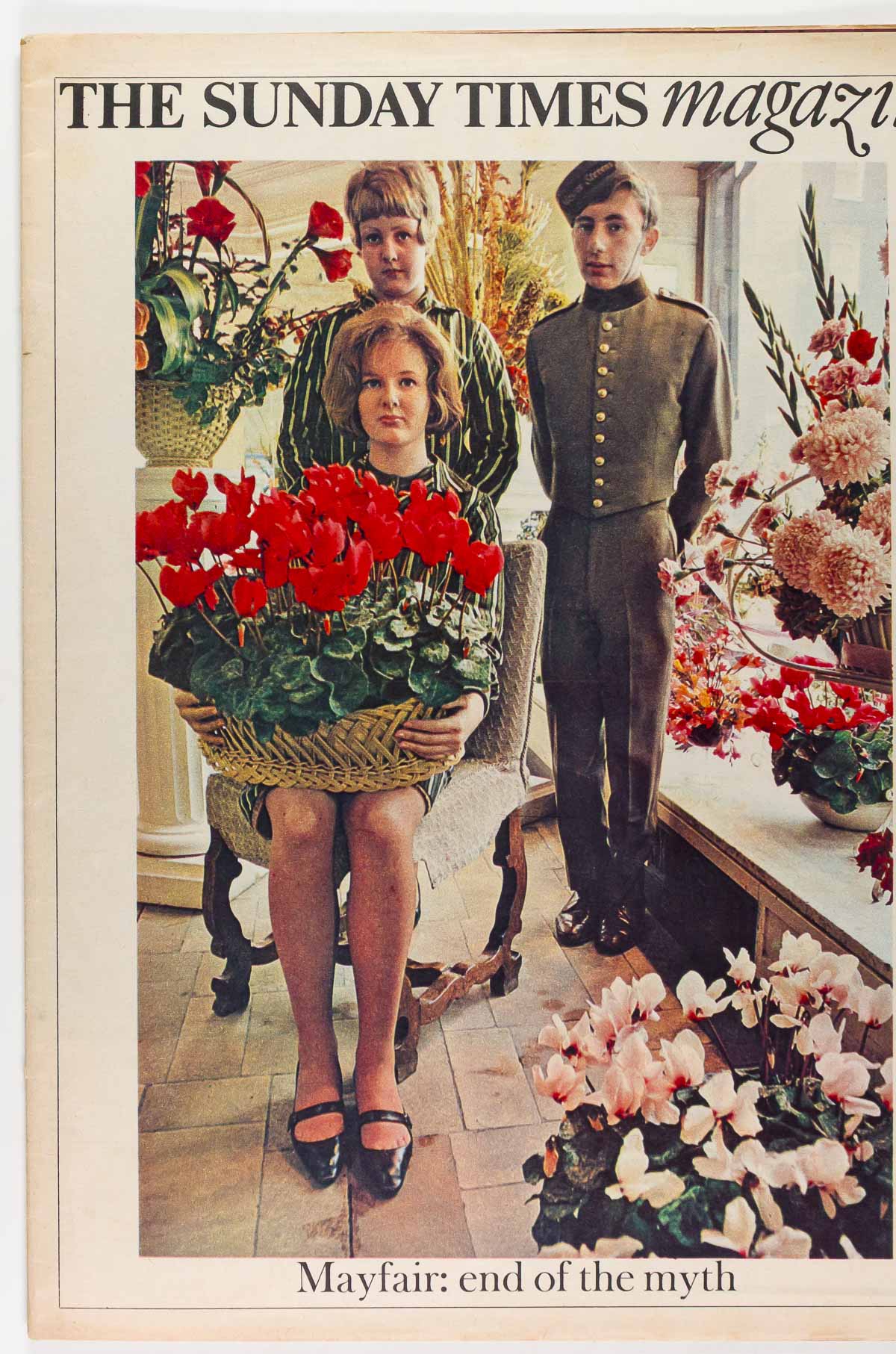 Fleur Cowles 60's MAYFAIR David Montgomery SUNDAY TIMES magazine