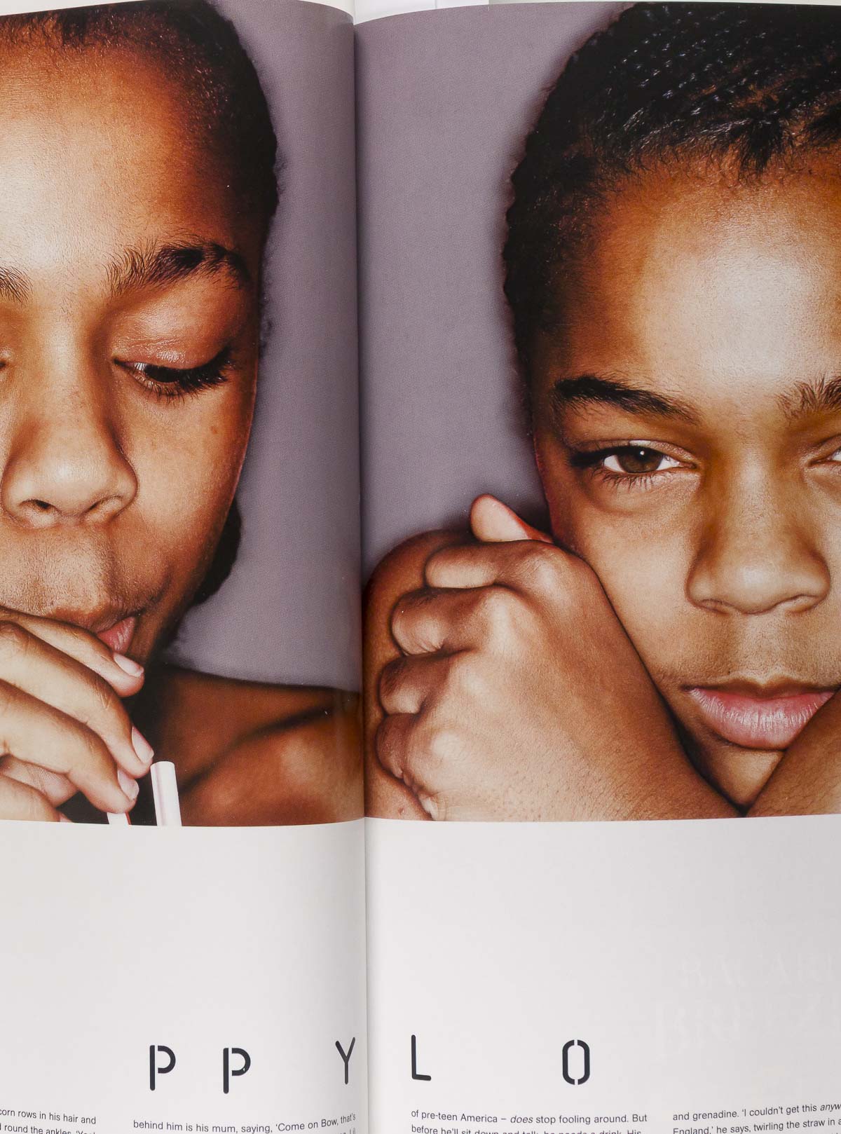 HEAR'SAY Eminem Air New York fashion PALESTINE The Face April 2001