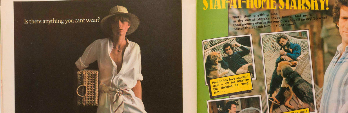 Paul Michael Glaser CHILD Steve Harley LESLIE ASH Oh Boy magazine March 26 1977