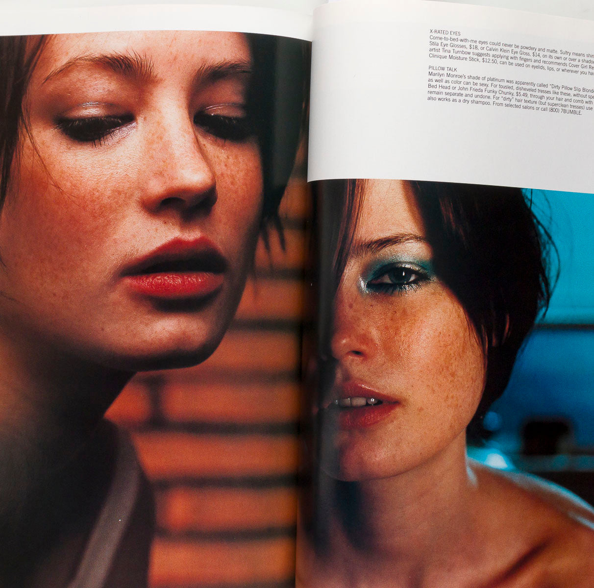 STELLA TENNANT Ashton Kutcher ELLIOTT SMITH NYLON magazine May 2000