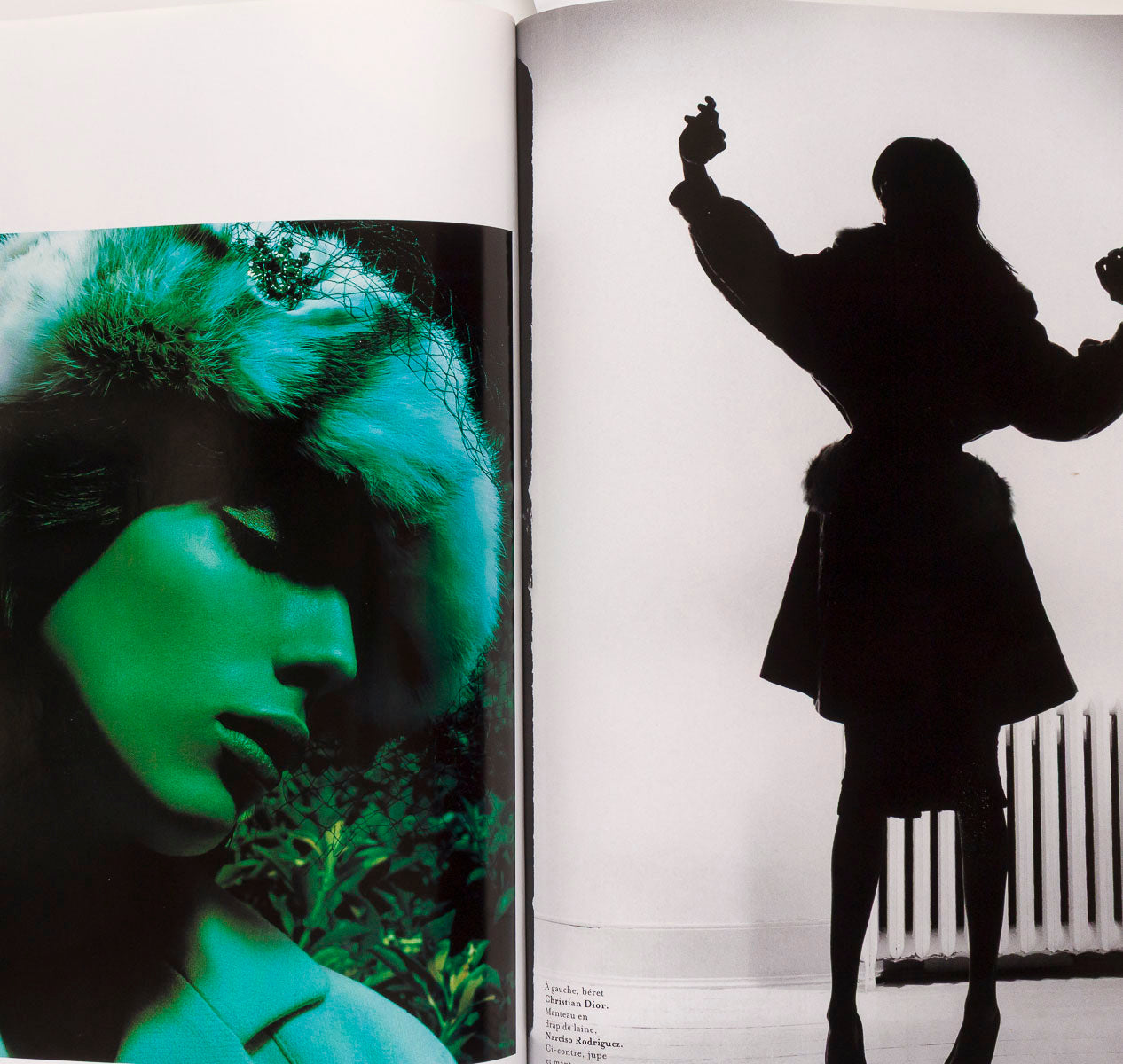 JESSICA MILLER Calvin Klein VANINA SORRENTI L'Officiel magazine October 2002 vtg