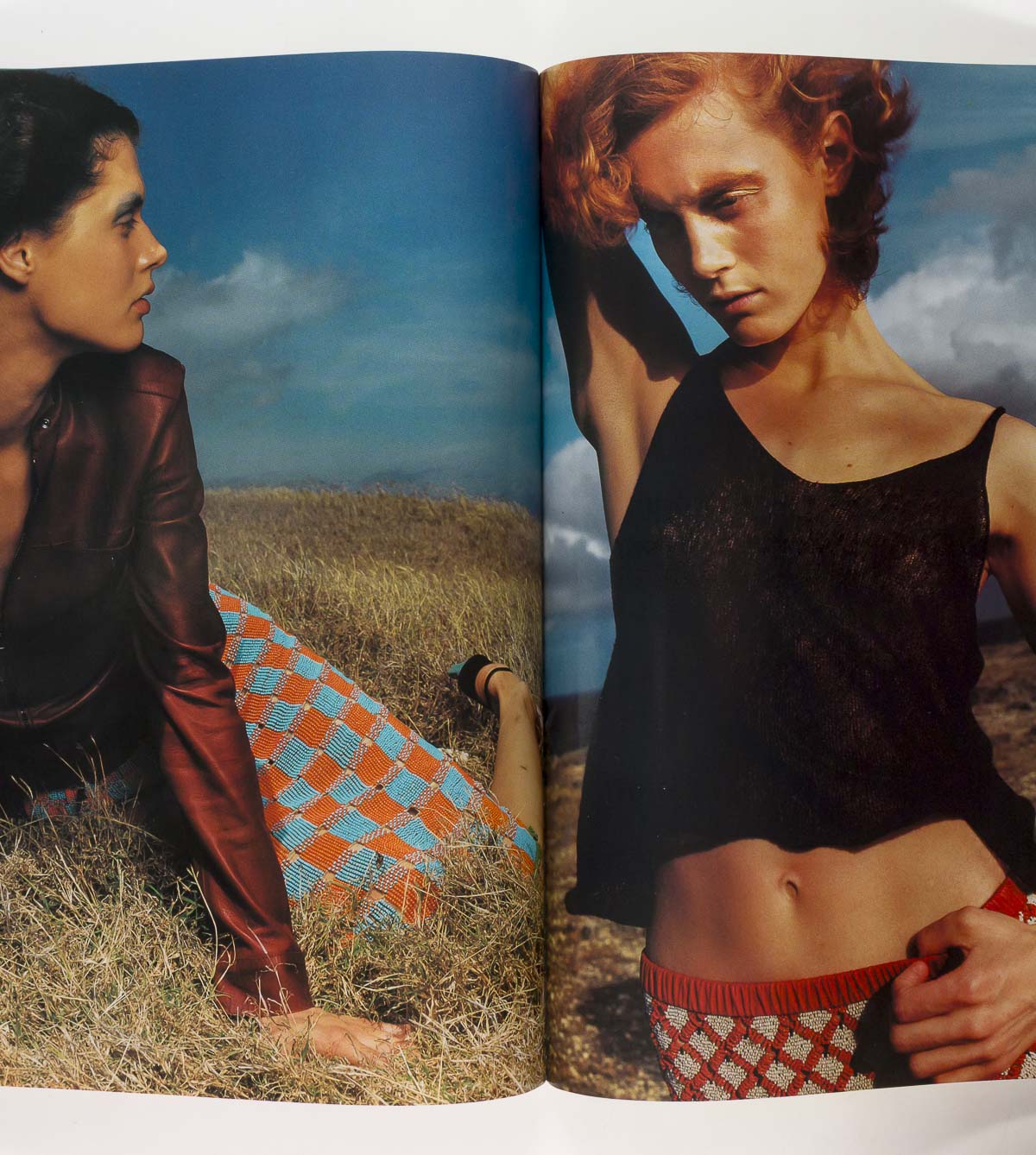 Emily Sandberg GUCCI Miles Aldridge LUELLA BARTLEY Dutch magazine 21 1999