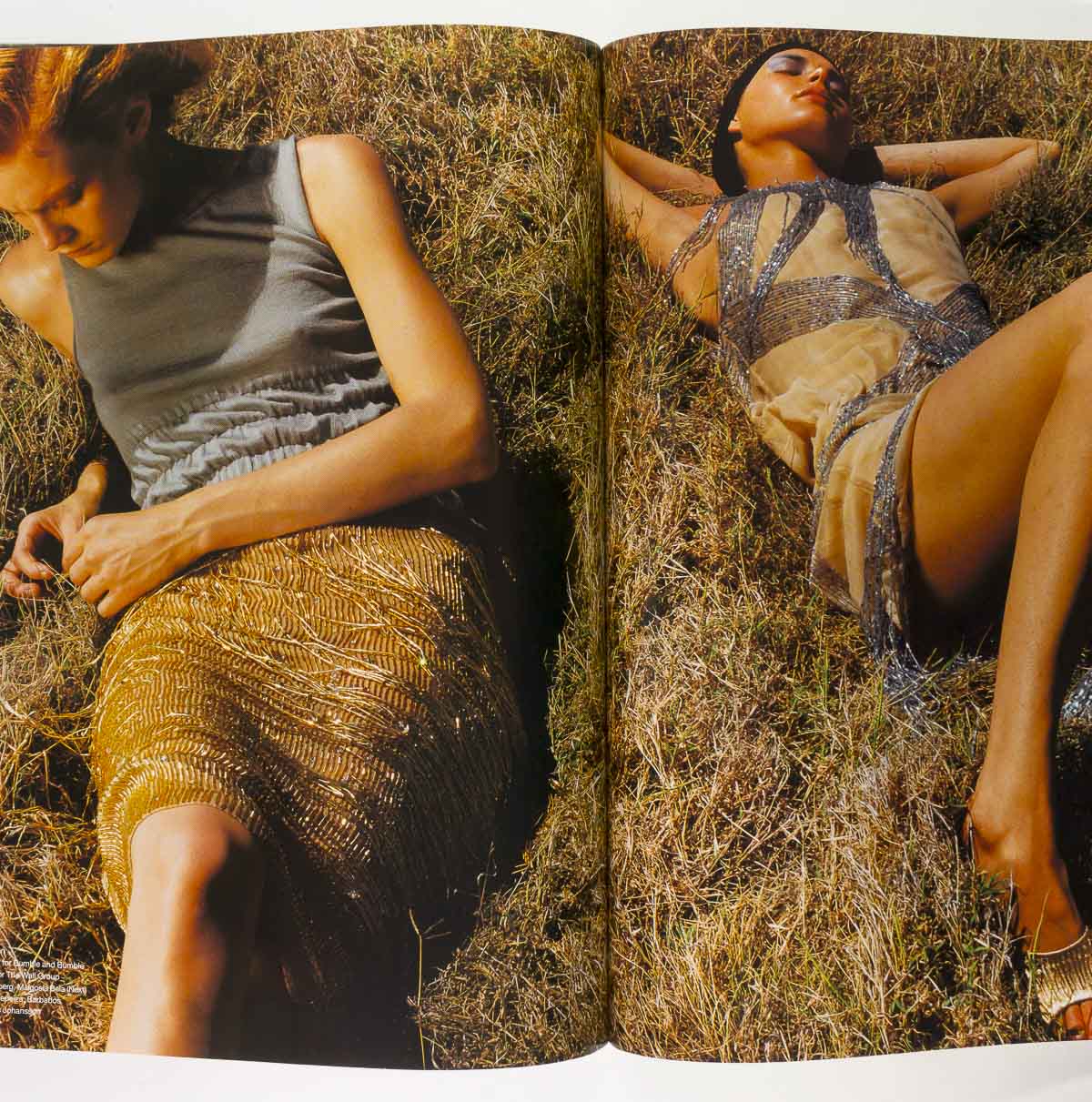 Emily Sandberg GUCCI Miles Aldridge LUELLA BARTLEY Dutch magazine 21 1999