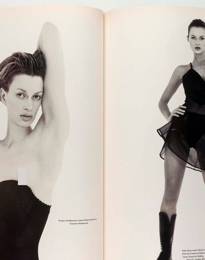 Linda Evangelista NAOMI CAMPBELL Steve Coogan JANE HORROCKS The Face May 1995