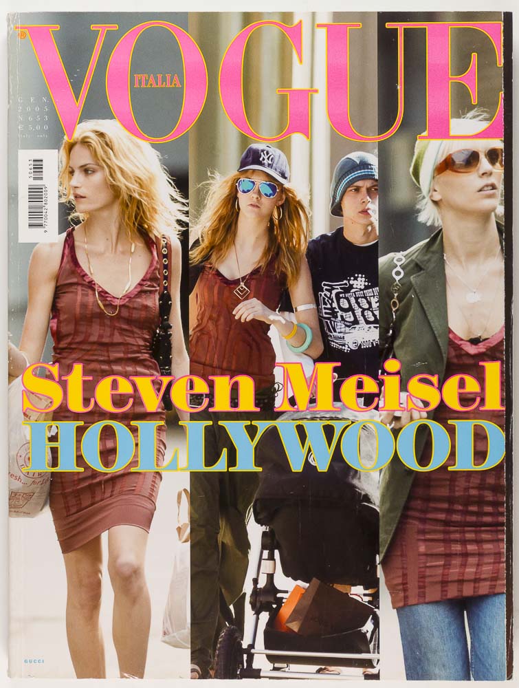 HOLLYWOOD STYLE Steven Meisel VOGUE  ITALIA January 2005