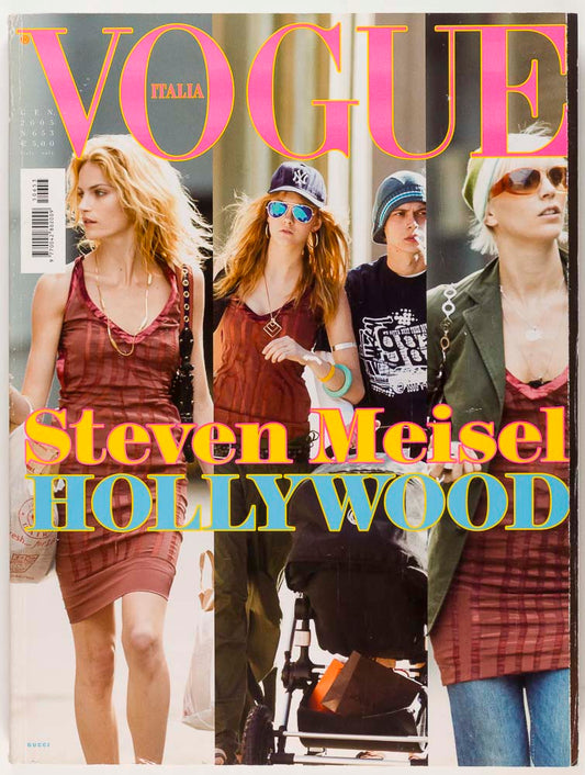 HOLLYWOOD STYLE Steven Meisel VOGUE  ITALIA January 2005