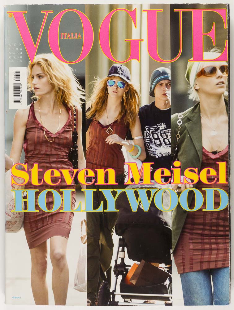HOLLYWOOD STYLE Steven Meisel VOGUE  ITALIA January 2005