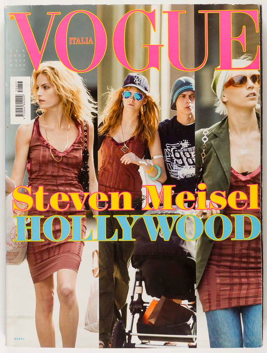 HOLLYWOOD STYLE Steven Meisel VOGUE  ITALIA January 2005