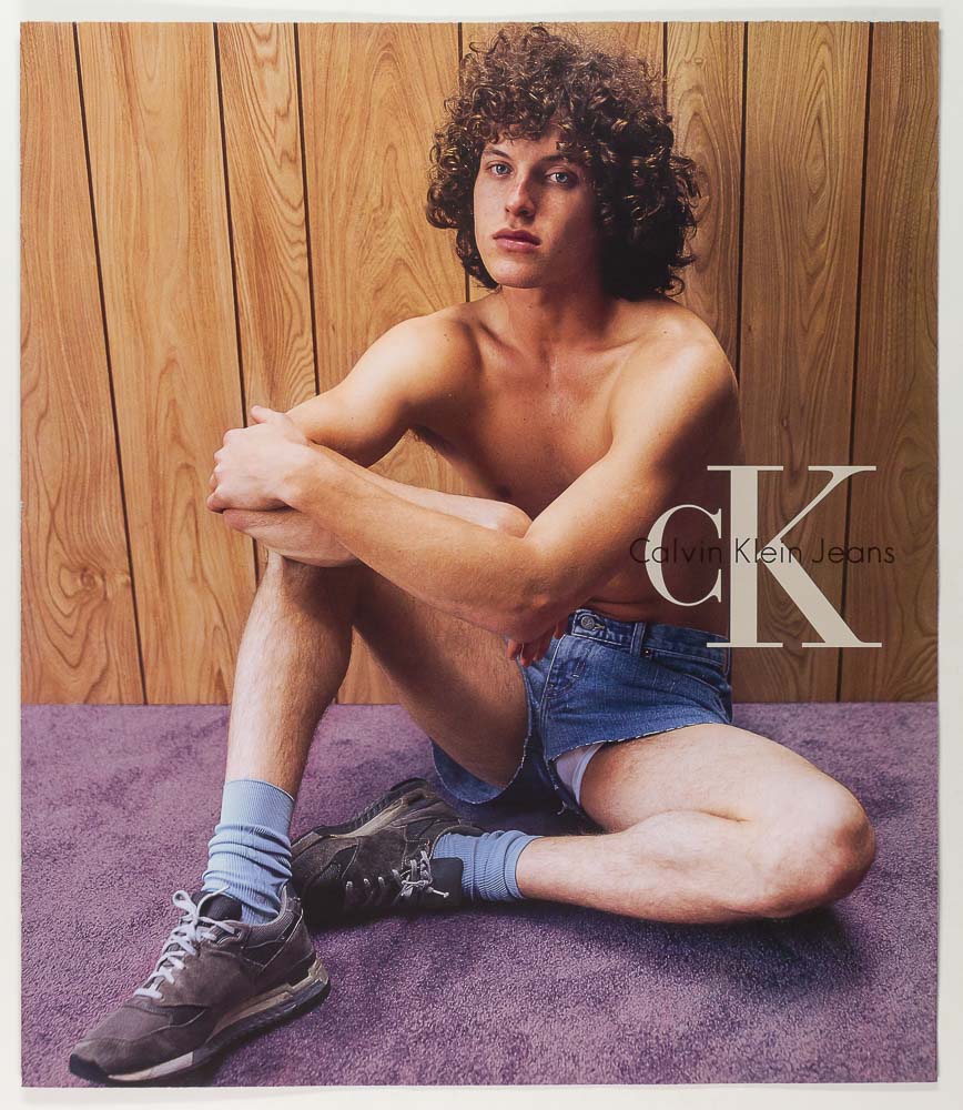 CALVIN KLEIN Steven Meisel CK JEANS Banned LOOKBOOK Denim POSTER 1995