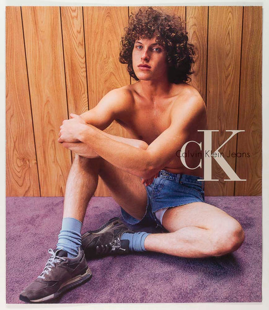 CALVIN KLEIN Steven Meisel CK JEANS Banned LOOKBOOK Denim POSTER 1995