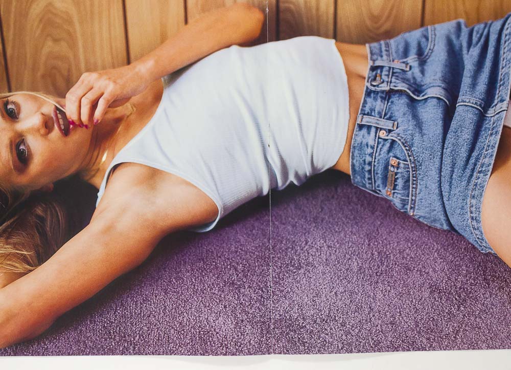CALVIN KLEIN Steven Meisel CK JEANS Banned LOOKBOOK Denim POSTER 1995