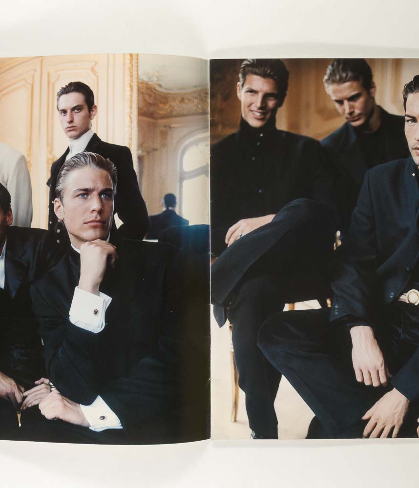 Hoyt Richards GIANFRANCO FERRE menswear lookbook 1995 Winter