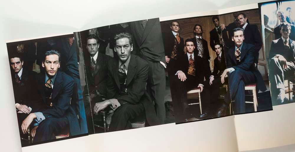 Hoyt Richards GIANFRANCO FERRE menswear lookbook 1995 Winter