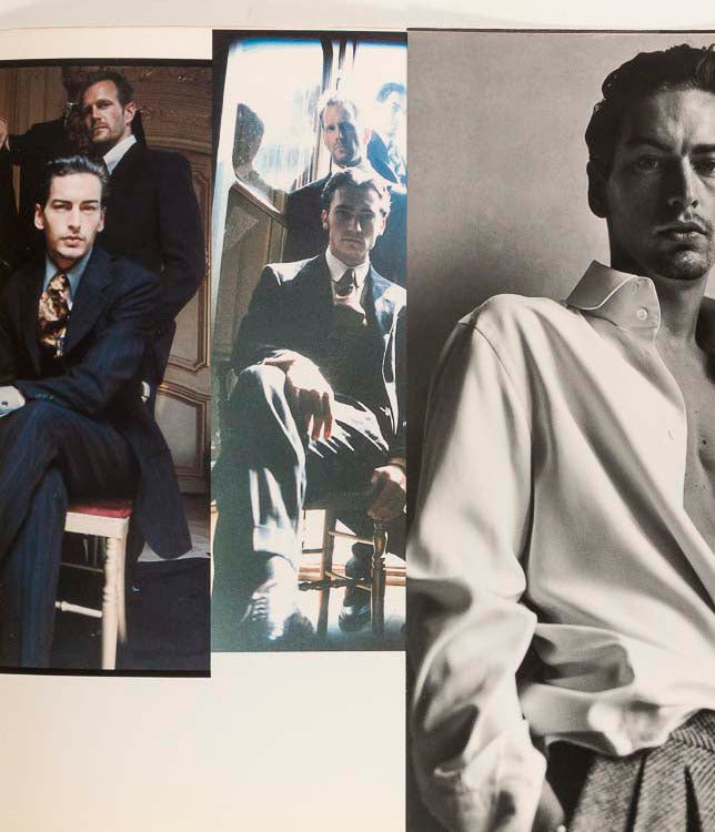Hoyt Richards GIANFRANCO FERRE menswear lookbook 1995 Winter