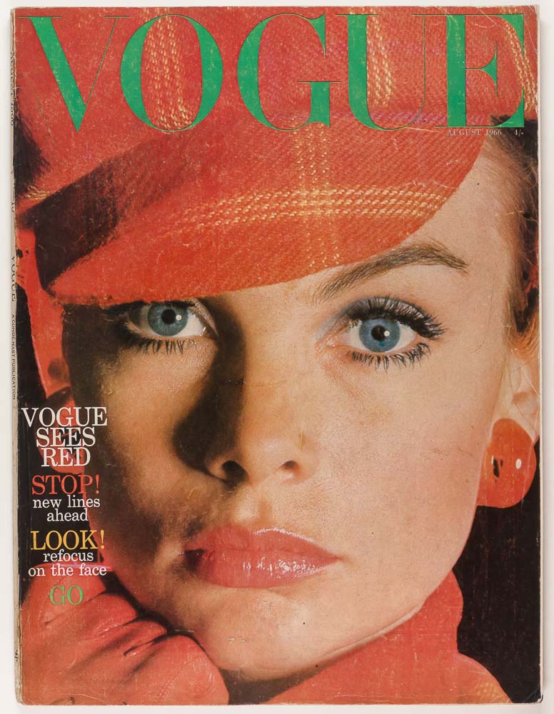 JEAN SHRIMPTON Donyale Luna PEGGY MOFFITT Jill Kennington PATTIE BOYD  Red Vogue
