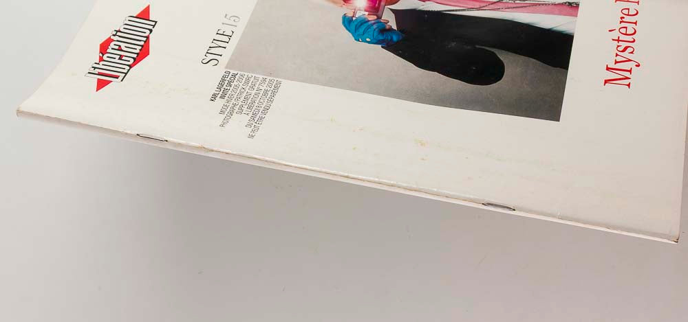 KARL LAGERFELD Winter Fashion 2005 October 8 LIBERATION STYLE magazine