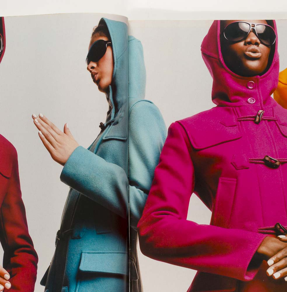 KARL LAGERFELD Winter Fashion 2005 October 8 LIBERATION STYLE magazine